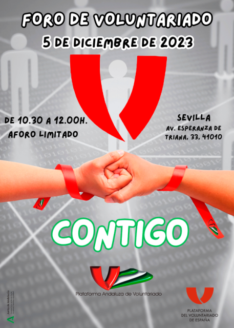 Cartel Foro de Voluntariado 2023