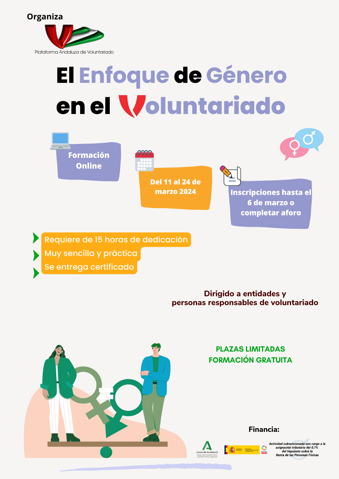 Cartel Enfoque De Género 2024