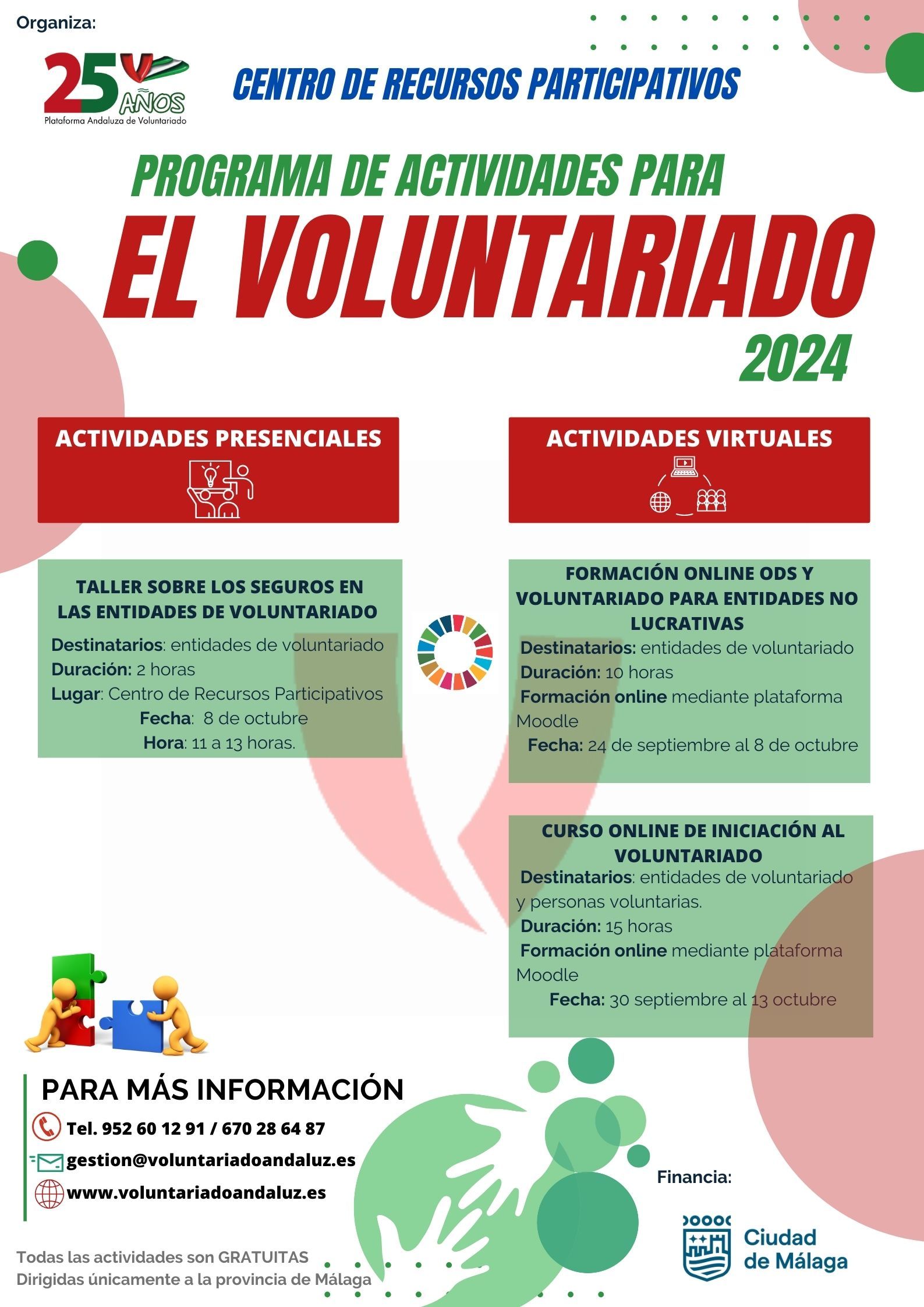 Cartera Actividades Ayto. Málaga 2024