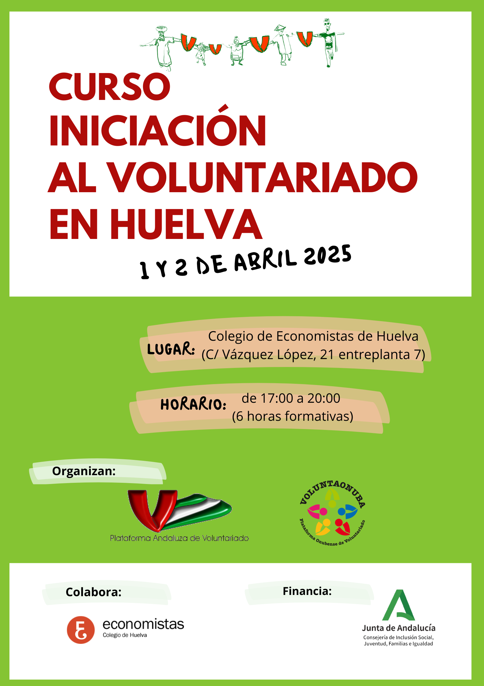 Cartel Formación Básica Huelva